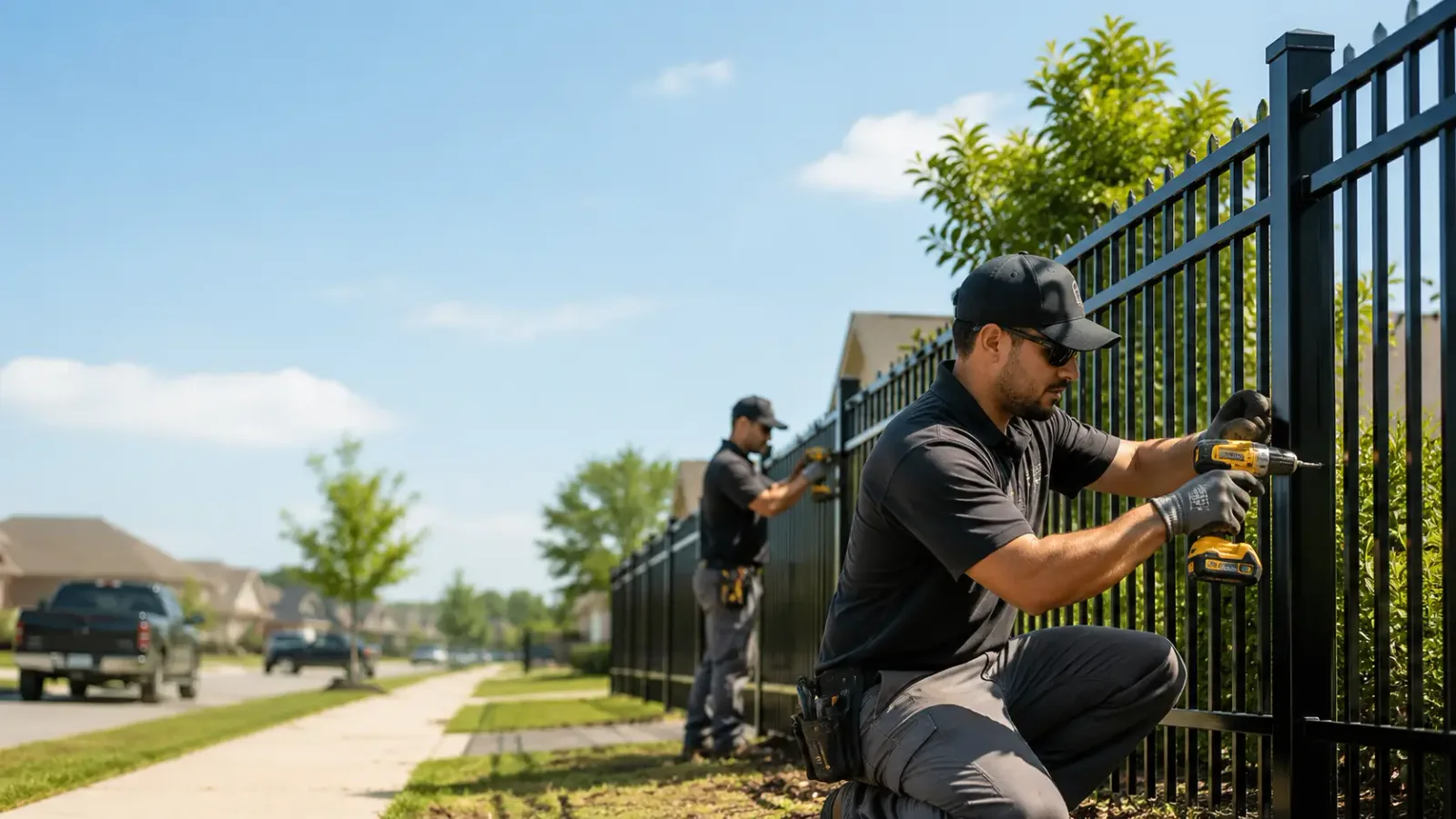 Metal Fence Installation in Gwynneville, IN